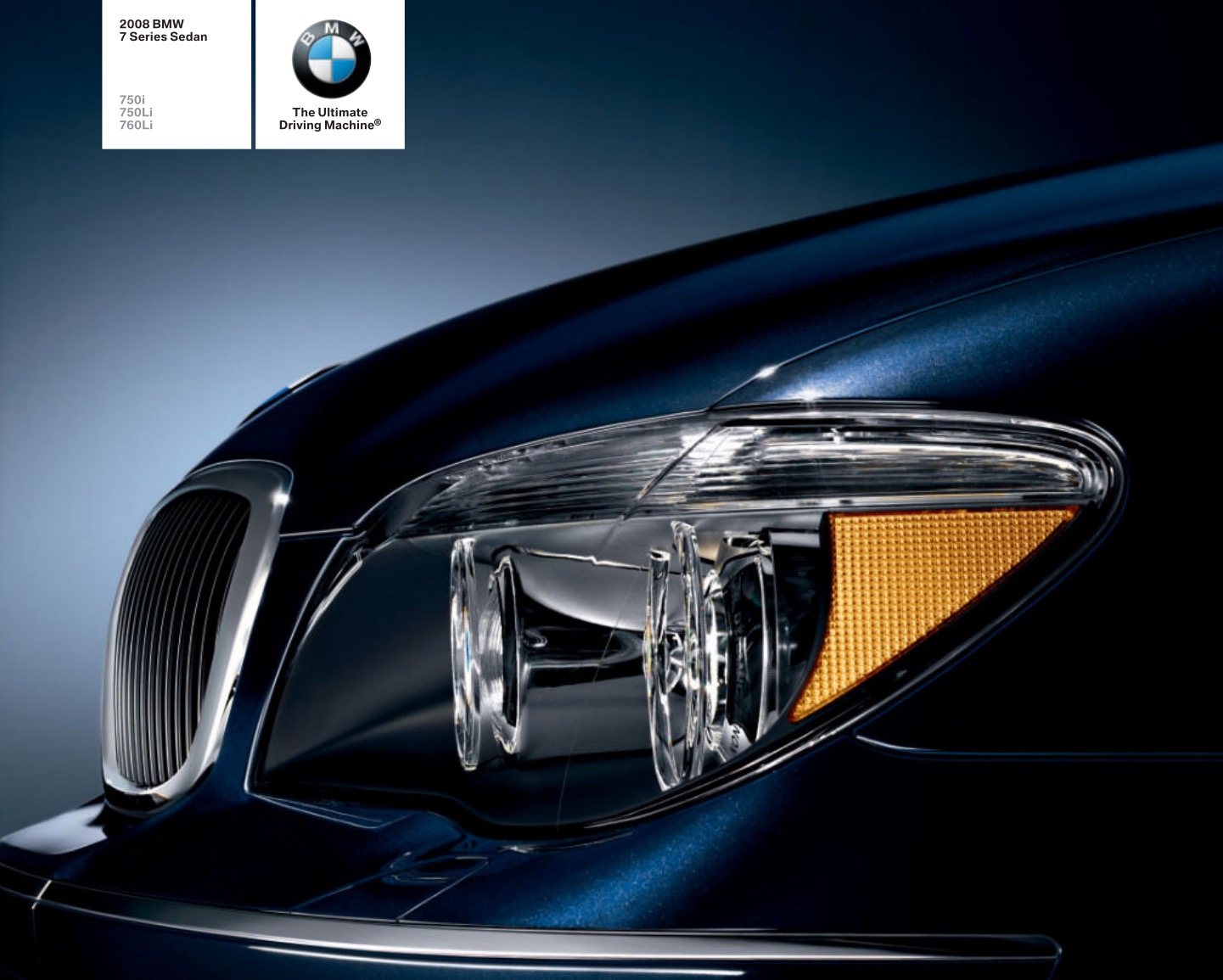 2008 BMW 7-Series Brochure
